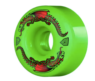 Powell Peralta Dragon Formula Wheels 54mm x 34mm 93a Green