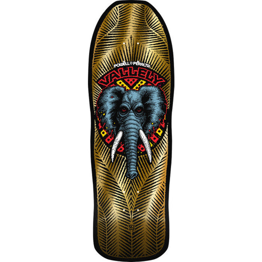 Powell Peralta Vallely Reissue Elephant Gold Foil 10x 30 Deck