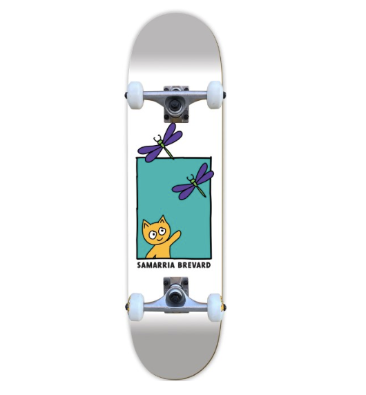 Meow Samarria Brevard Welcome Home Complete Skateboard - 8.0