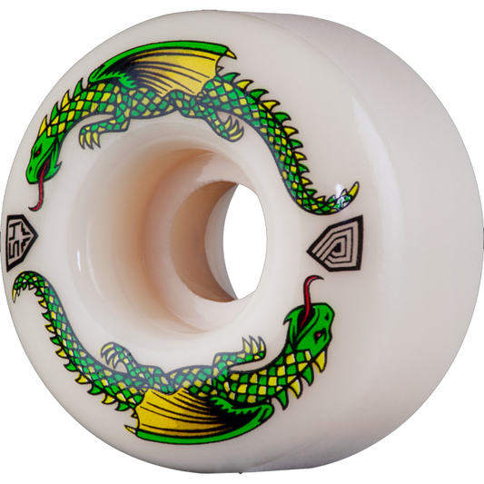 Powell Peralta DF Green Dragon 56mm/36mm 93a White Wheels