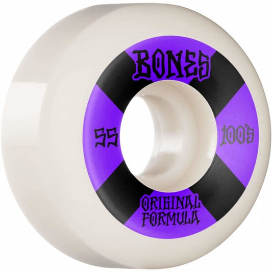 Bones 100's 55mm V5 Sidecut Wheels