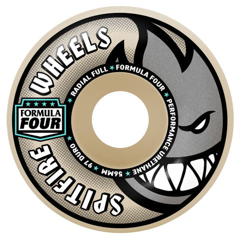 Spitfire Formula Four Radial Full 58mm 97a Wheels