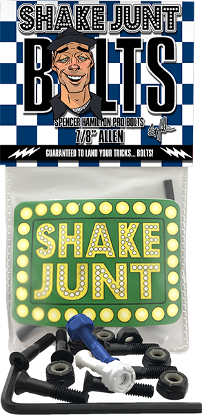 Shake Junt Hamilton 7/8" Allen Hardware Black/Blue/White