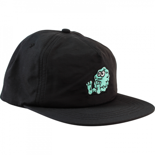 Snot Booger Logo Nylon Hat Black/ Teal