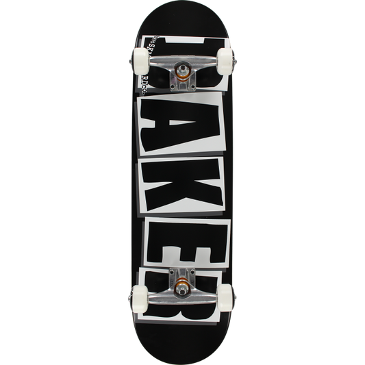 Baker Brand Logo Black/ White Complete Skateboard 8.25