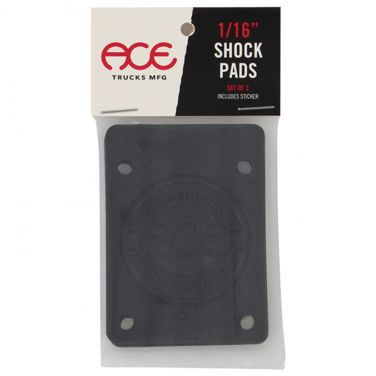 Ace Shock Pads 1/16" Black Set