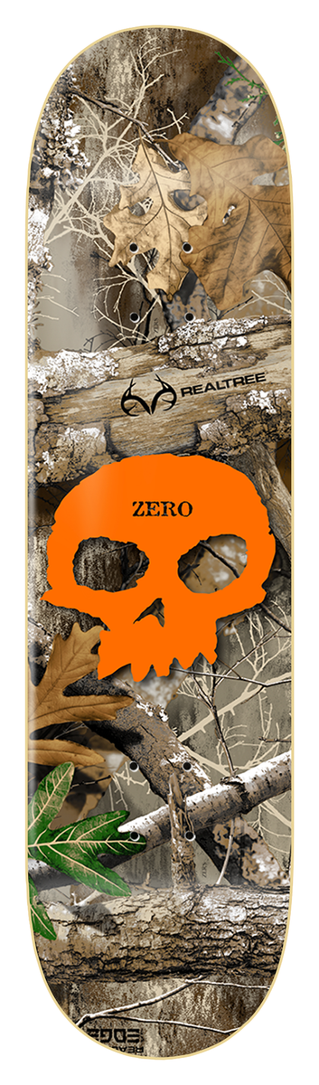 Zero Real Tree Single Skull Deck 8.25