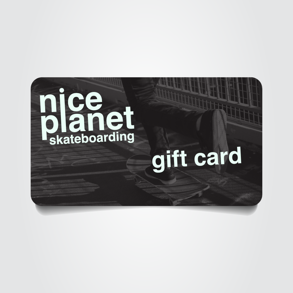 Nice Planet Skateboarding Gift Card