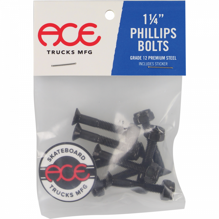 Ace 1 1/4" Phillips Hardware Set