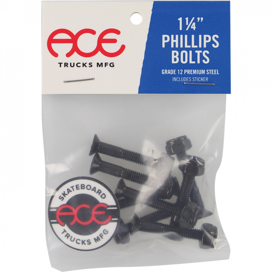 Ace 1 1/4" Phillips Hardware Set