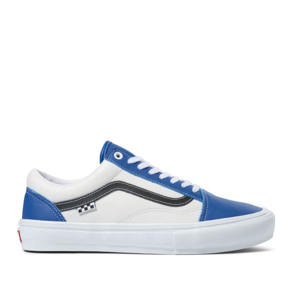 Vans Sport Leather Skate Old Skools True Blue/ White