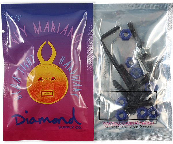 Diamond Mariano 7/8" Allen Hardware Black/Blue