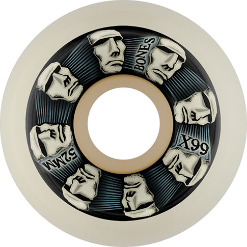 Bones Wheels X Formula Head Rush V5 Sidecut 52mm 99a